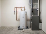 Move-in photo of the utility room